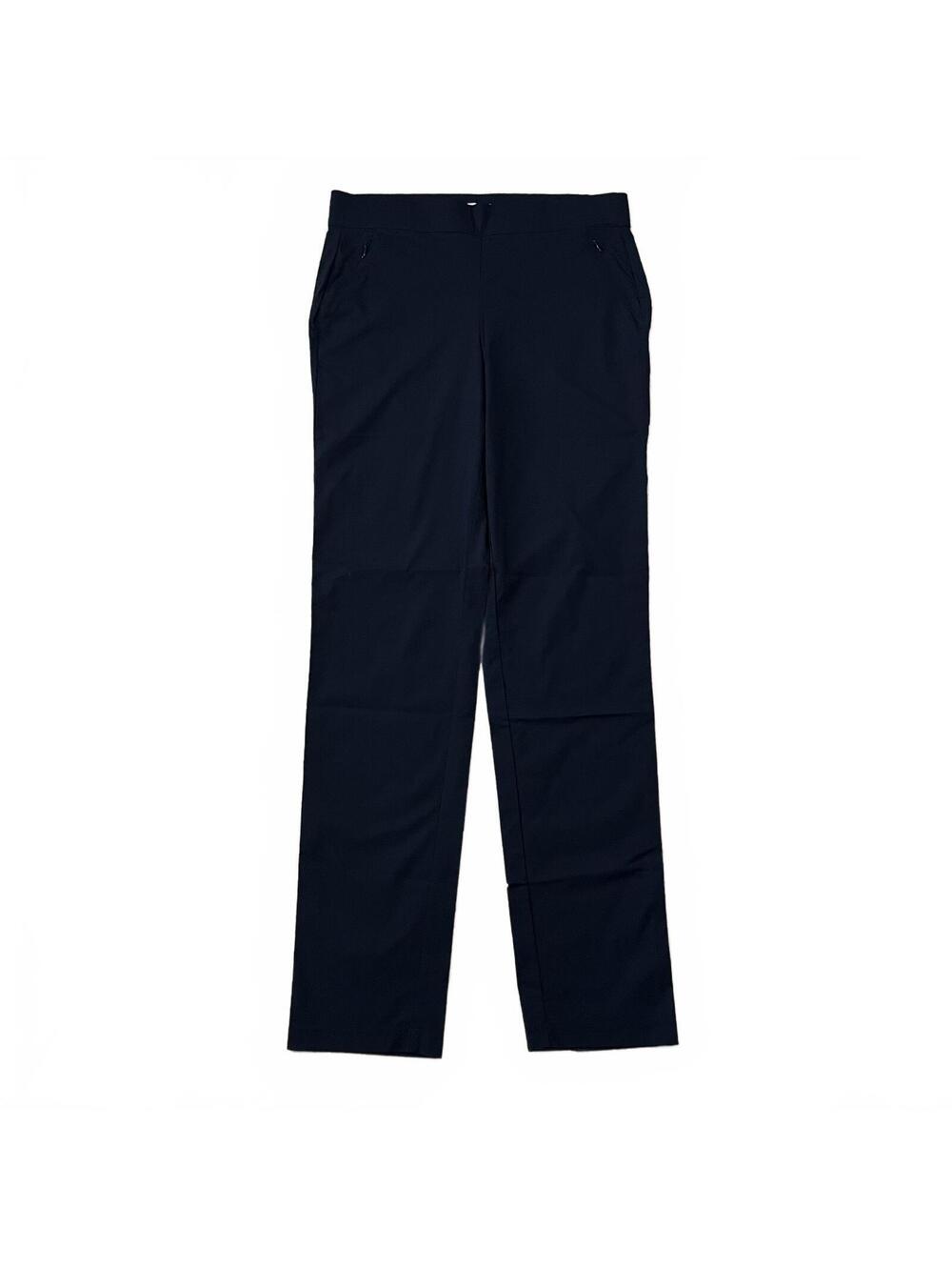 Anatomie Womens Black Nylon Stretch Pull On Pants Size Medium